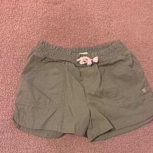 Roxy Olive Green Kids Shorts